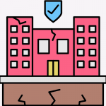 Earthquake Insurance is using the icon by PIXARTIST freepik