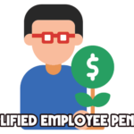 Simplified Employee Pension cover is made by Finsurlog and using image by AmruID Freepik
