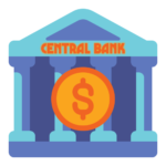 Central Bank cover is made by Finsurlog and using image by Flat Icons