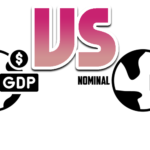 Compare Real GDP and Nominal GDP cover is uisng image by Nuaba Freepik