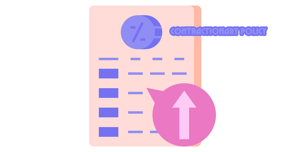 Contractionary Policy cover is made by Finsurlog and using image from GOWI Freepik