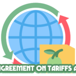 General Agreement on Tariffs and Trade cover is made by Finsurlog and using image from pojok d Freepik