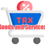 Goods and Services Tax cover is made by Finsurlog and using image from futurefb Freepik