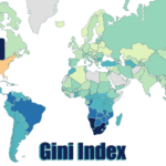 Gini Index 2025 from worldpopulationreview