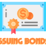 Issuing bonds cover is made by Finsurlog and using image from justiconstudio freepik