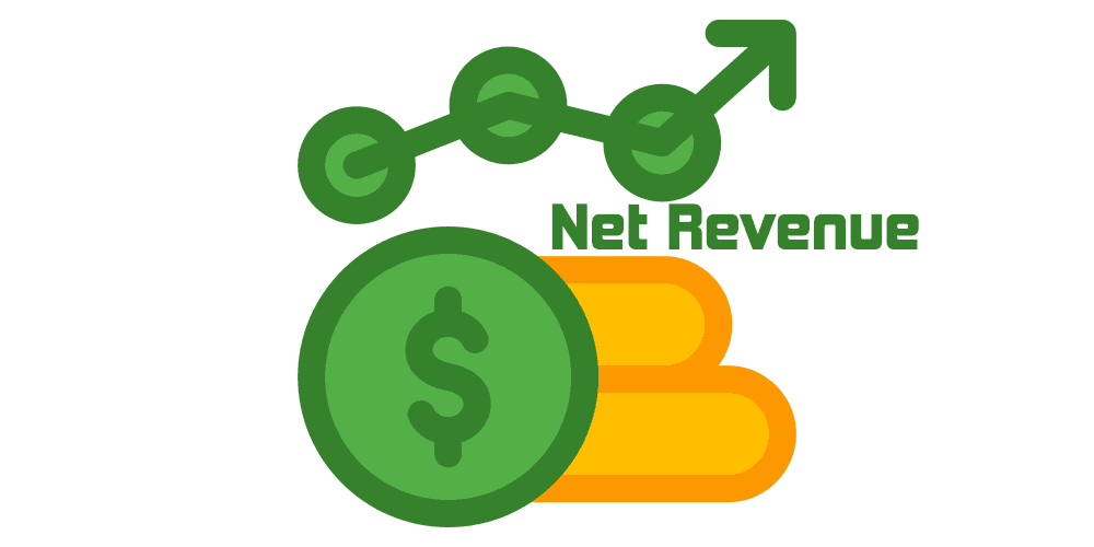 Net Revenue cover is made by Finsurlog and using image from Vlad Szirka Freepik